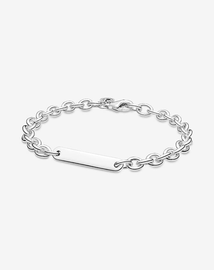 Pulsera de cadena serpiente con cierre de corazón infinito - vista alternativa